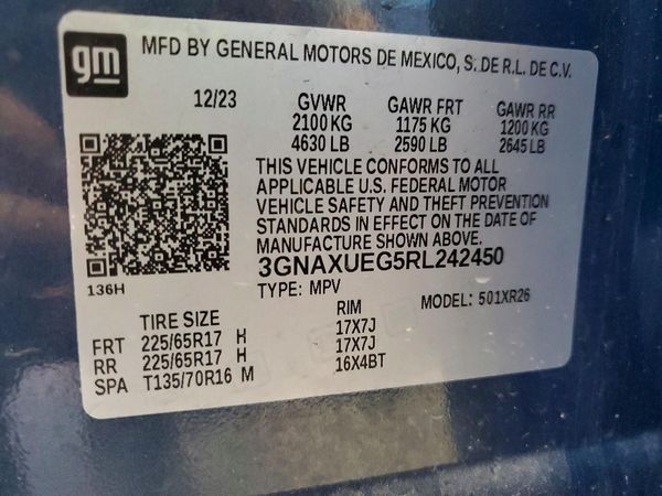 2024 CHEVROLET EQUINOX LT (1LT)