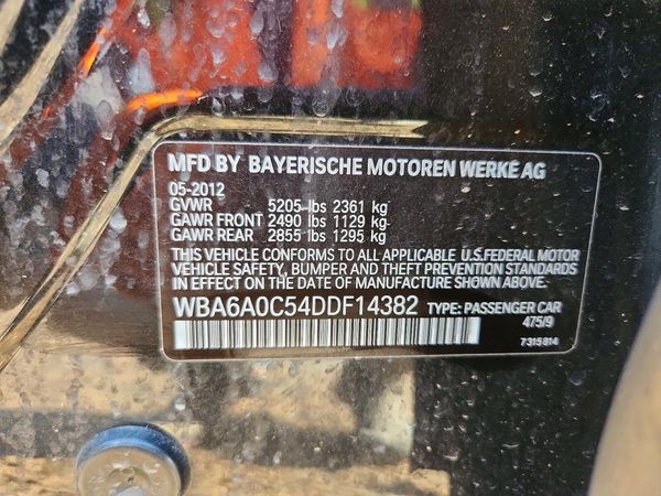 2013 BMW 640