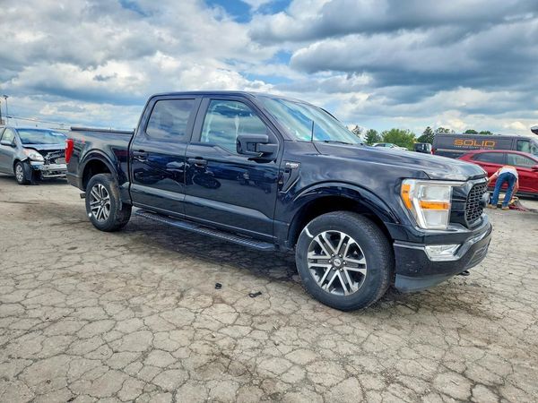 2022 FORD F150 SuperCrew — Passenger 3/4