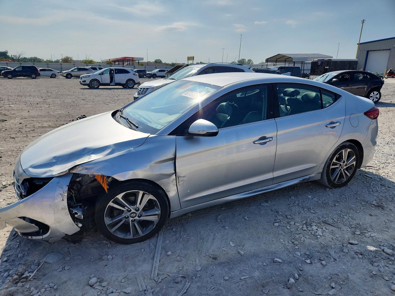 2017 HYUNDAI ELANTRA — Front 3/4