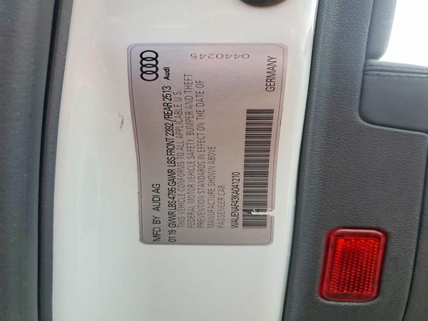 2019 AUDI A4 quattro Premium Plus