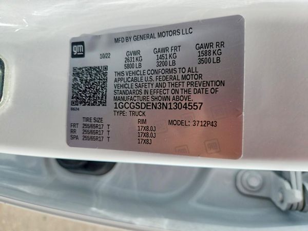 2022 CHEVROLET COLORADO Z71