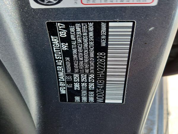 2017 MERCEDES-BENZ E E300-4M