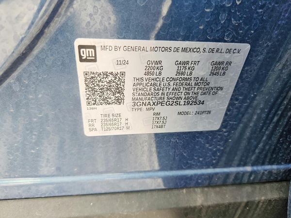 2025 CHEVROLET EQUINOX 1LT