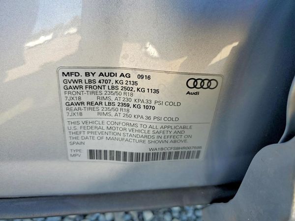 2017 AUDI Q3