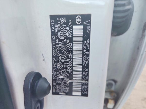 2012 TOYOTA PRIUS