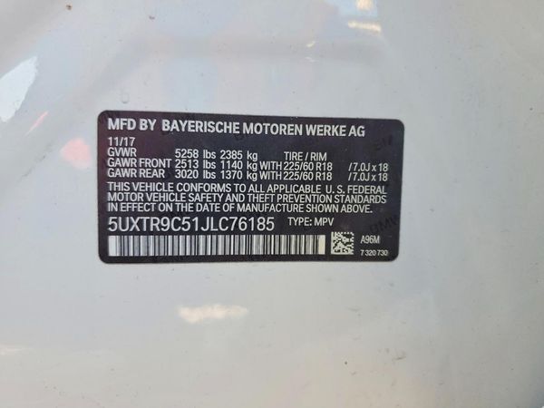 2018 BMW X3