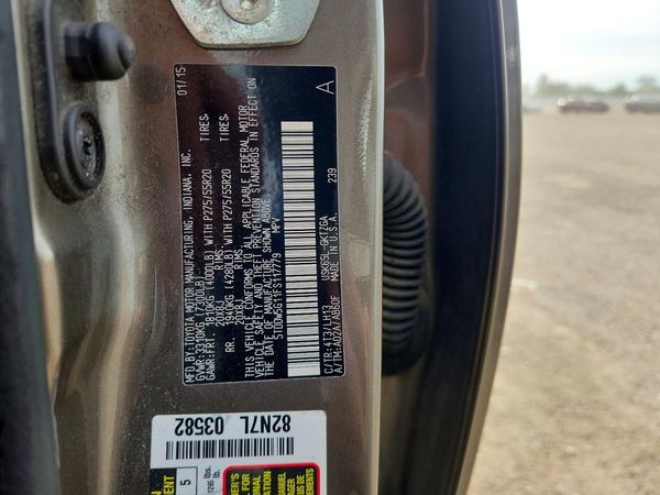 2015 TOYOTA SEQUOIA