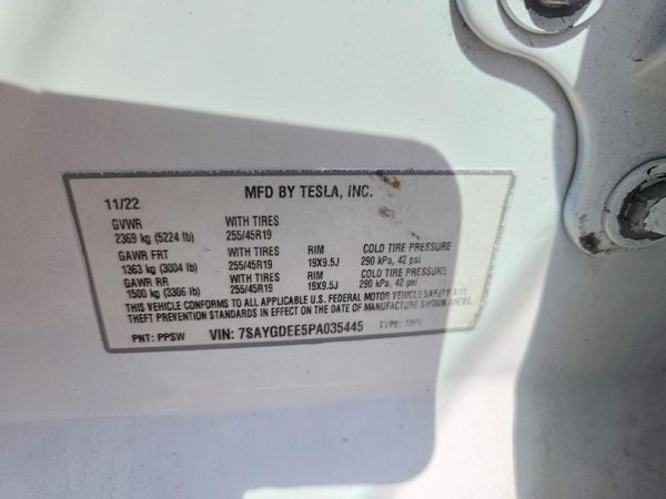 2023 TESLA MODEL Y