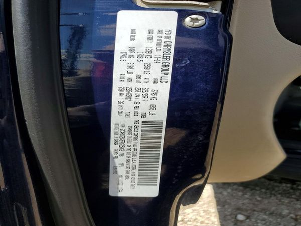 2015 DODGE GRAND CARAVAN SE