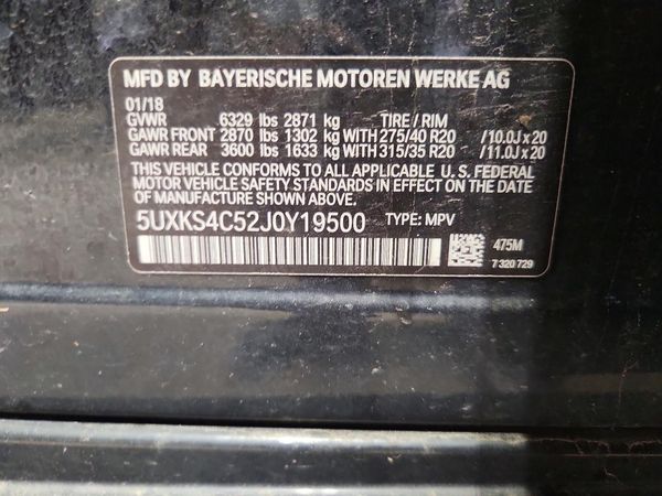 2018 BMW X5 xDrive35d