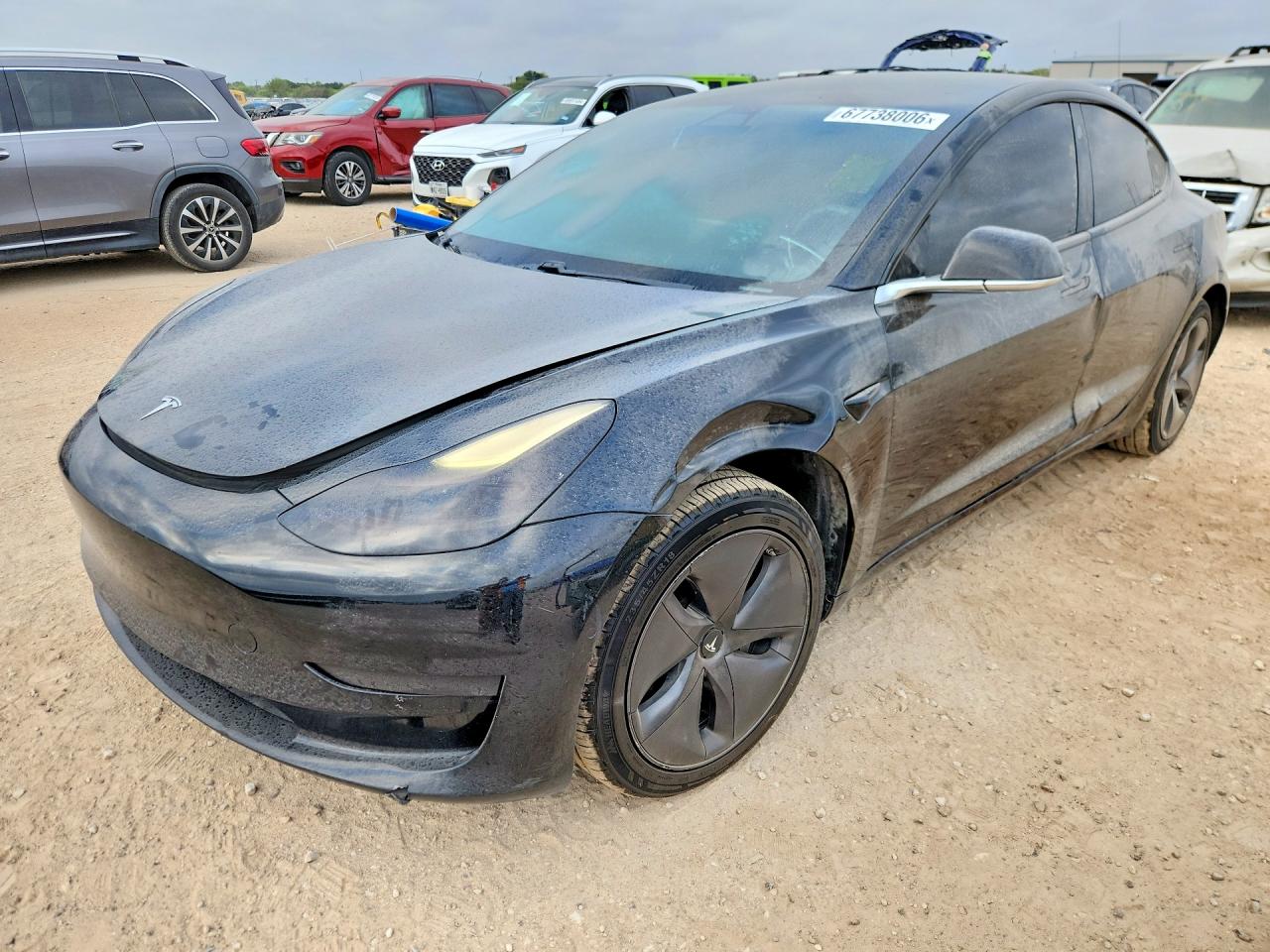 2019 TESLA MODEL 3 — Front 3/4