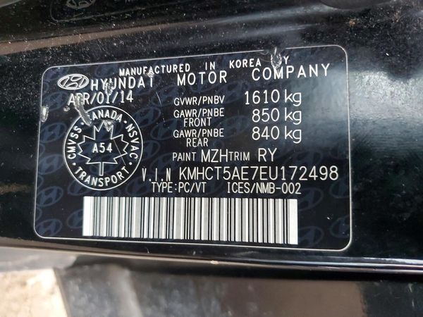 2014 HYUNDAI ACCENT 5DR GS / 4DR GLS