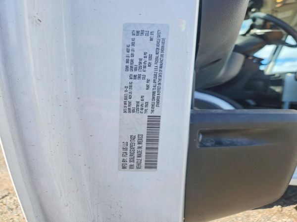 2023 RAM PROMASTER 2500 High Roof — VINS
