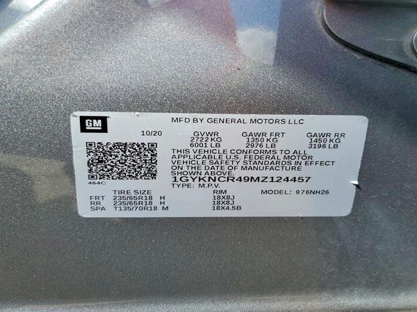 2021 CADILLAC XT5