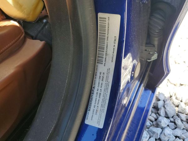 2018 MASERATI ALL OTHER Luxury