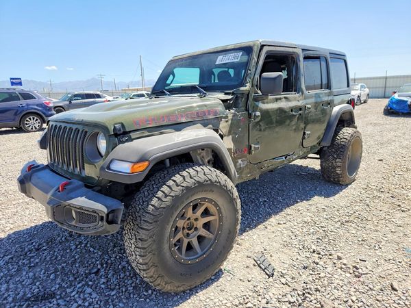 2021 JEEP WRANGLER — Front 3/4