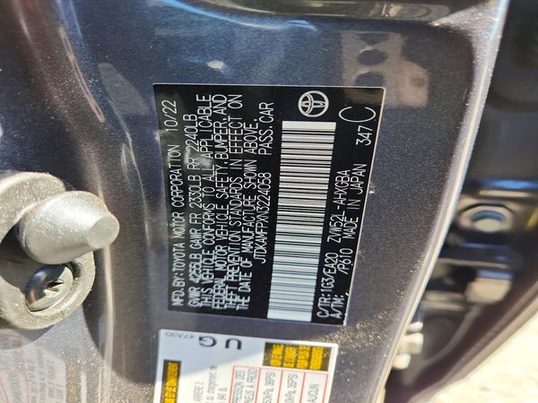 2022 TOYOTA PRIUS