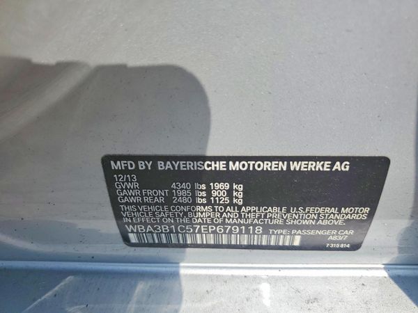 2014 BMW 320 SA