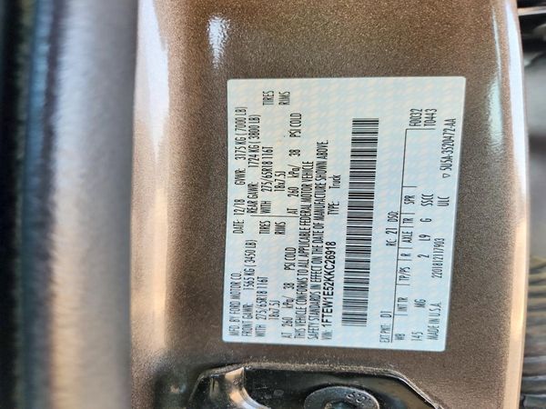 2019 FORD F150