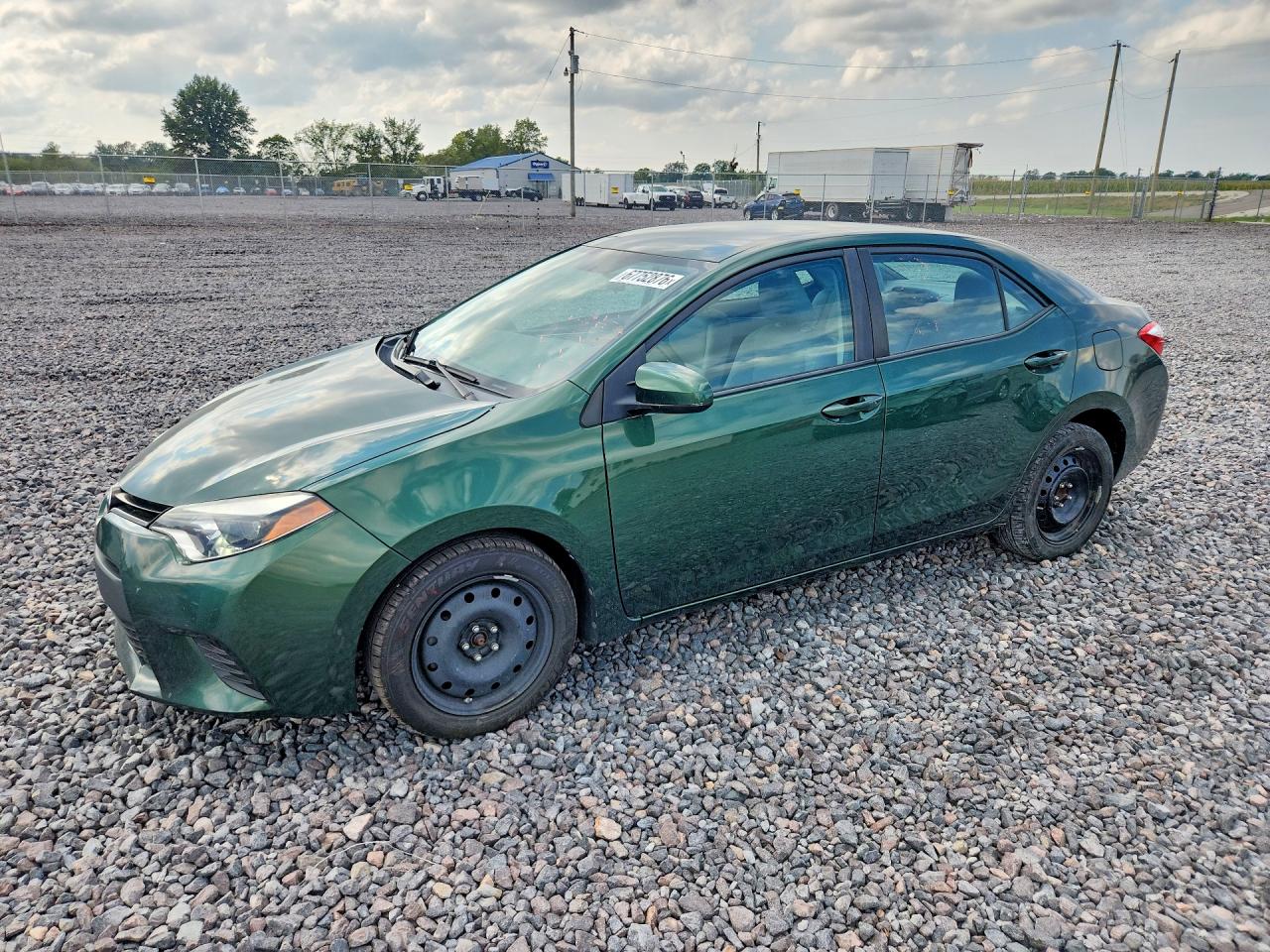 2014 TOYOTA COROLLA — Front 3/4