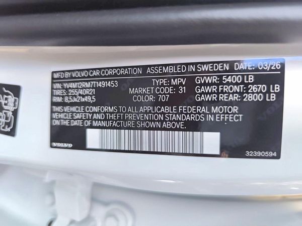 2026 VOLVO XC60