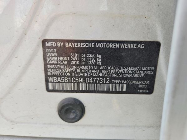 2014 BMW 535