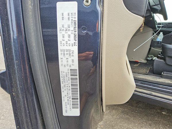 2014 DODGE GRAND CARAVAN SE — VINS
