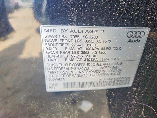 2013 AUDI Q7