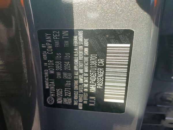 2026 HYUNDAI ELANTRA