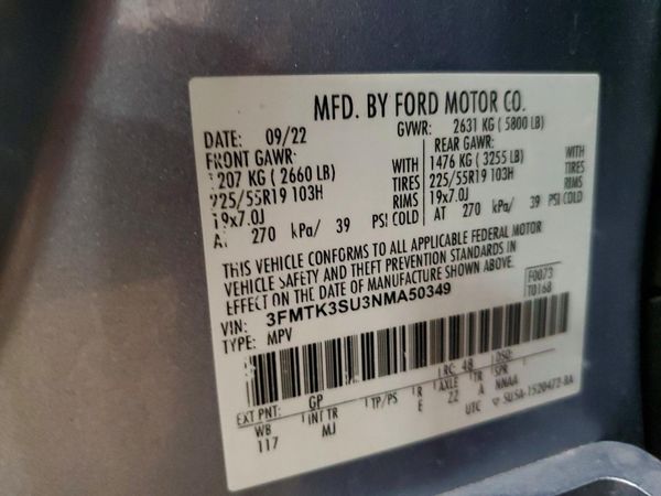 2022 FORD MUSTANG Premium — VINS