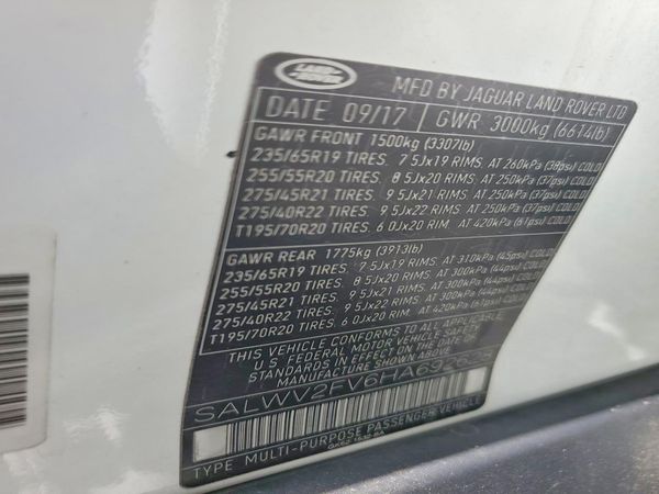 2017 LAND ROVER RANGE ROVER SPORT HSE Dynamic