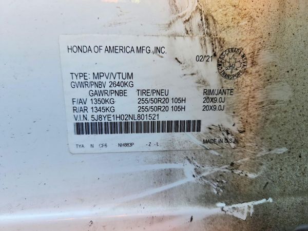 2022 ACURA MDX A-SPEC