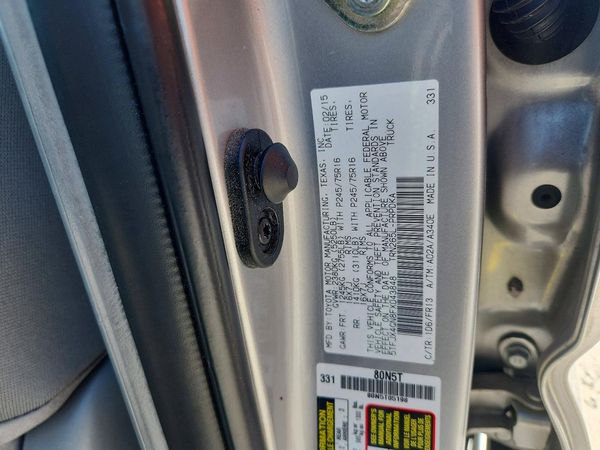 2015 TOYOTA TACOMA Delux Grade