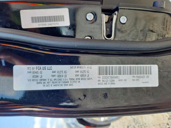 2016 DODGE CHARGER R/T
