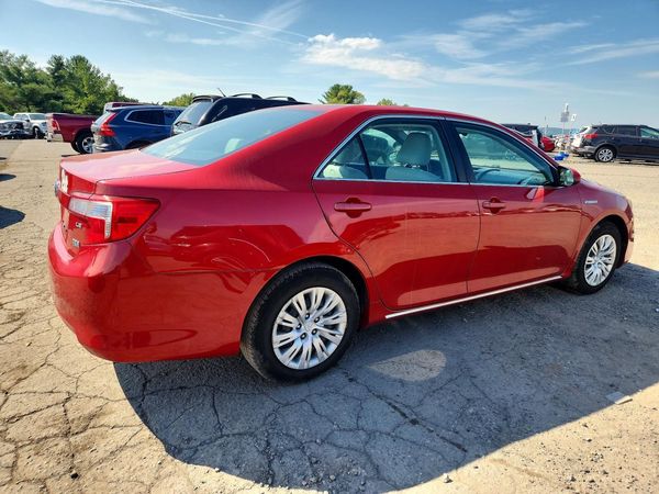 2012 TOYOTA CAMRY SOLA Hybrid — PSRA