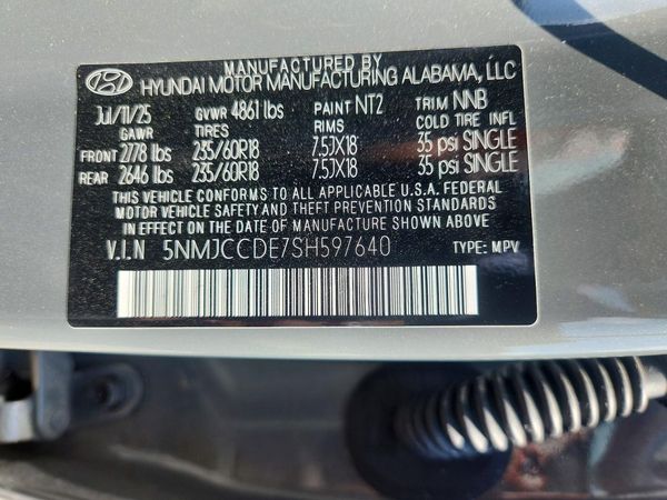 2025 HYUNDAI TUCSON