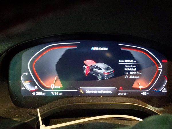 2022 BMW X4 M40i — ODOM