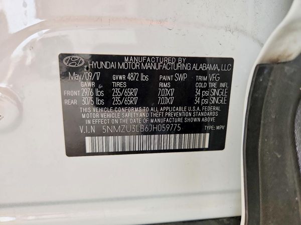 2018 HYUNDAI SANTA FE