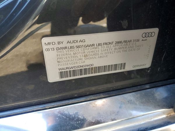 2013 AUDI A8 L