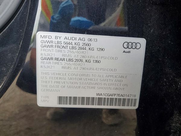 2014 AUDI SQ5 Premium Plus