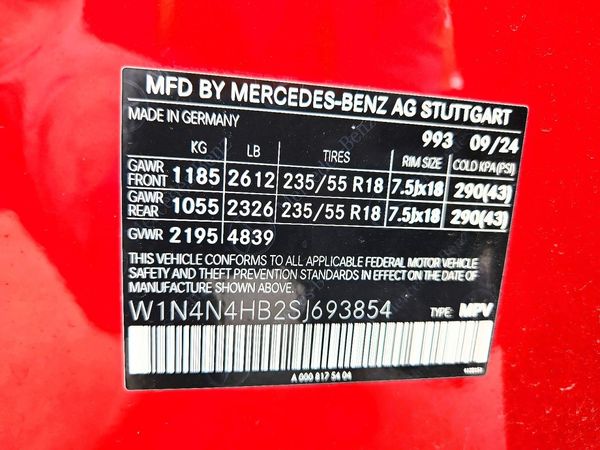 2025 MERCEDES-BENZ GLA GLA 250 4MATIC