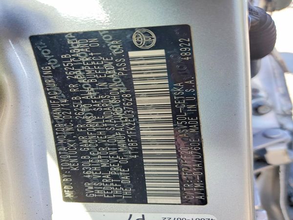 2014 TOYOTA CAMRY