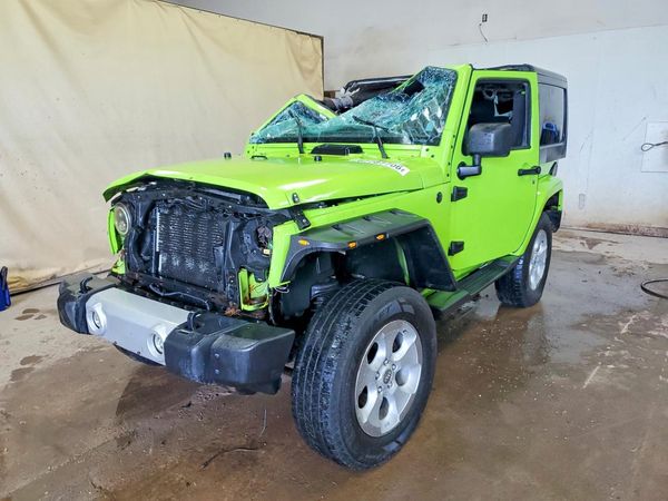 2012 JEEP WRANGLER Sahara — Front 3/4