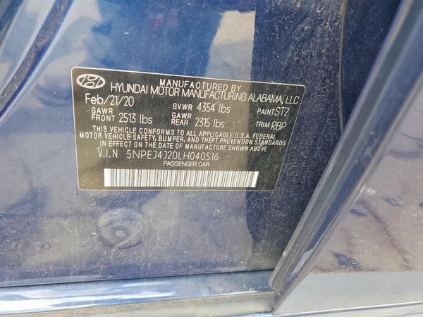 2020 HYUNDAI SONATA SEL Plus, SEL Plus Tech