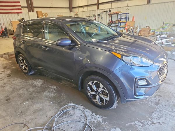 2020 KIA SPORTAGE LX — Passenger 3/4