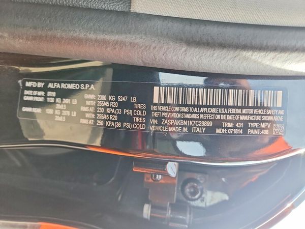 2019 ALFA ROMEO STELVIO TI AWD