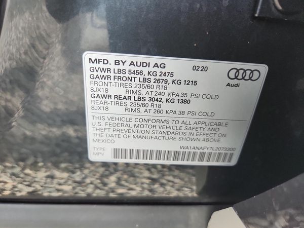 2020 AUDI Q5 quattro Premium