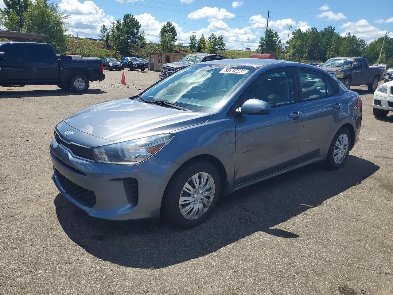2020 KIA RIO LX, S — Front 3/4