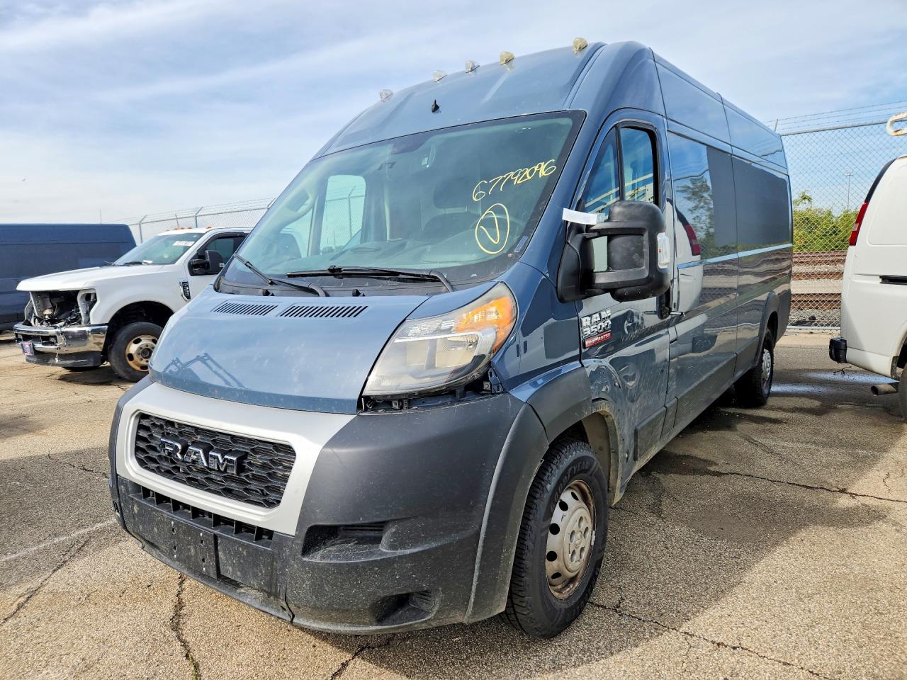 2021 RAM PROMASTER 3500 — Front 3/4